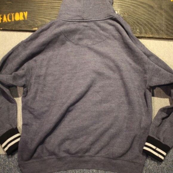 Pacific & Co Navy MAINE Hoodie - Size L - Picture 5 of 5